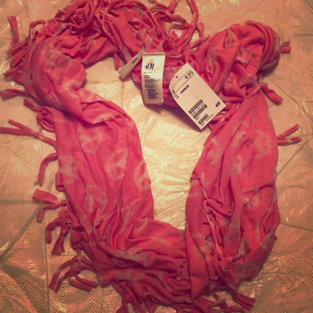 Pink Infinity Scarf
